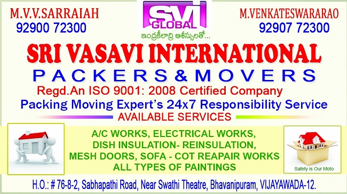 Sri Vasavi International Packers And Movers